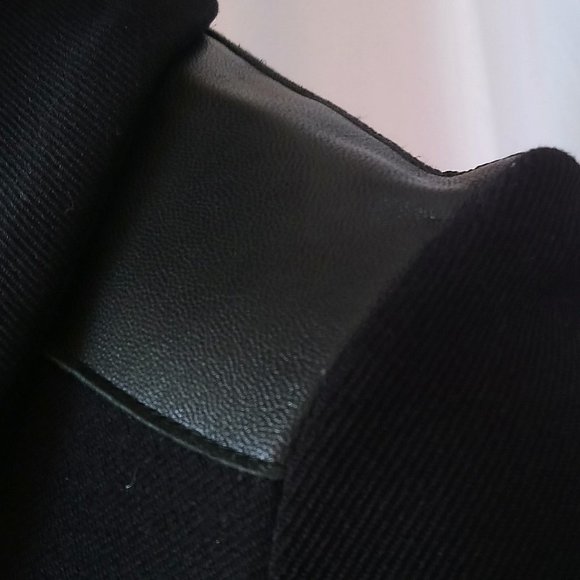 Nwt $255 TWENTY Black Curved Hem Blazer Jacket  PS - Picture 4 of 8